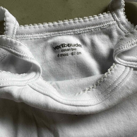 Lot 5 bodies / caches-couches / camisoles  Size 6months - Picture 2 of 2